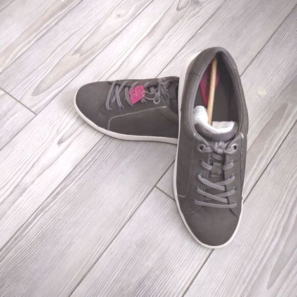 (45-0502)Foot Petals Gray Sneakers ANDI Size 9 - Picture 8 of 15